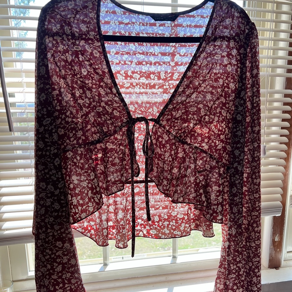 Floral long sleeve
